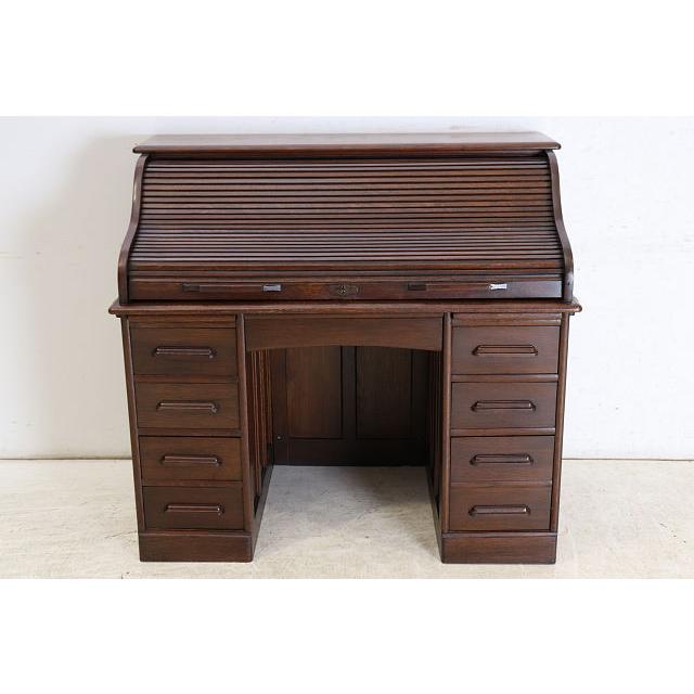 イギリス製高級木製机 完売】[Jシリーズ] 木製デスクⅢ W1400xD700 ウォルナットⅡ