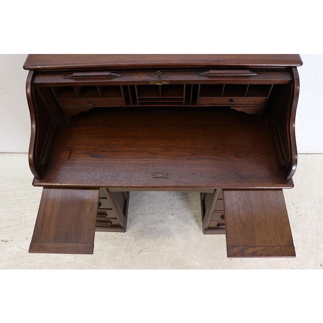 nd-10 1890年代イギリス製アンティーク オーク ビクトリアン ロール