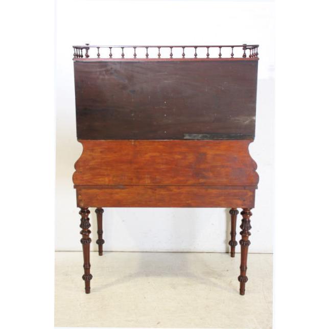 nd-2　1880年代イギリス製 アンティーク　ビクトリアン　ウォルナット　オープン　デスク　机　ライティングテーブル |  | 20