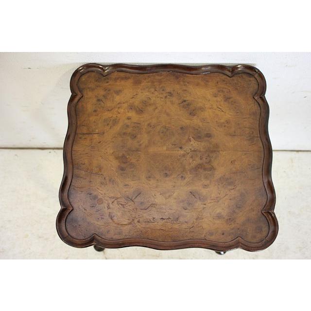 nt-8　1930年代イギリス製アンティーク　ウォルナット　クイーンアンスタイル　ネストテーブル |  | 11