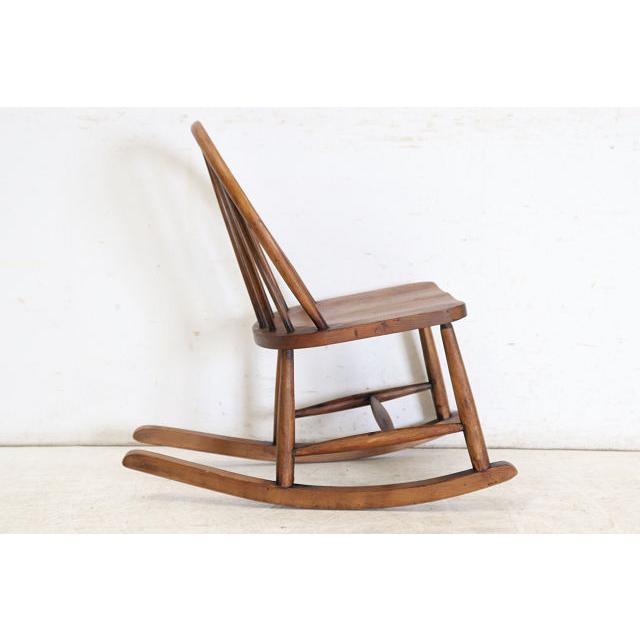 rc-1　1950年代イギリス製ビンテージ エルム ボウバック ロッキングチェア 楽椅子 カントリー キッチンチェア イス いす 店舗什器 送料無料 |  | 19