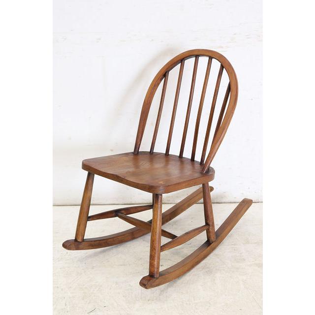 rc-1　1950年代イギリス製ビンテージ エルム ボウバック ロッキングチェア 楽椅子 カントリー キッチンチェア イス いす 店舗什器 送料無料 |  | 03