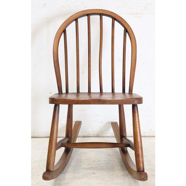 rc-1　1950年代イギリス製ビンテージ エルム ボウバック ロッキングチェア 楽椅子 カントリー キッチンチェア イス いす 店舗什器 送料無料 |  | 04
