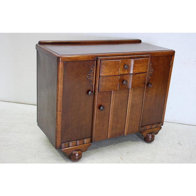 sb-10　1950年代イギリス製ヴィンテージ　オーク　アールデコ　C.W.S Ltd　サイドボード　バッフェ　リビング家具 |  | 16