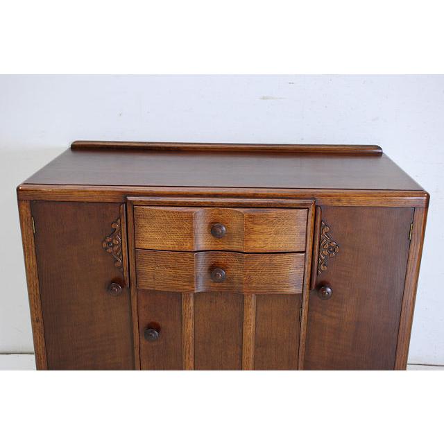 sb-10　1950年代イギリス製ヴィンテージ　オーク　アールデコ　C.W.S Ltd　サイドボード　バッフェ　リビング家具 |  | 05