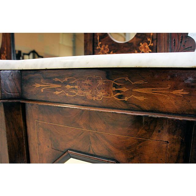 sb-14　1880年代イギリス製アンティーク　ビクトリアン　ローズウッド　マーブルトップ　大理石　ミラーバック　サイドボード |  | 14