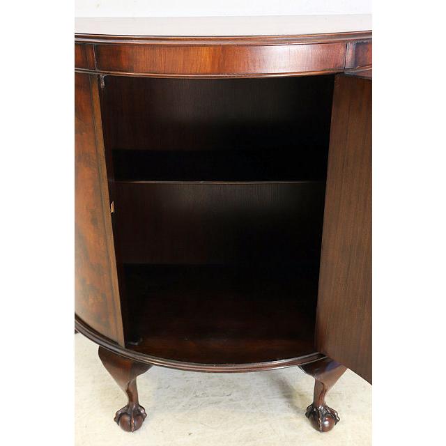 sb-1　1930年代イギリス製アンティーク　ビクトリアンスタイル　ウォルナット　ボウルクロウフット　ハーフムーン　サイドボード　収納家具 |  | 12