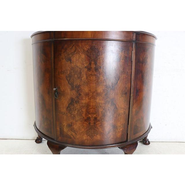 sb-1　1930年代イギリス製アンティーク　ビクトリアンスタイル　ウォルナット　ボウルクロウフット　ハーフムーン　サイドボード　収納家具 |  | 13