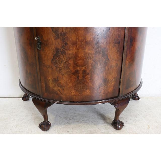 sb-1　1930年代イギリス製アンティーク　ビクトリアンスタイル　ウォルナット　ボウルクロウフット　ハーフムーン　サイドボード　収納家具 |  | 14