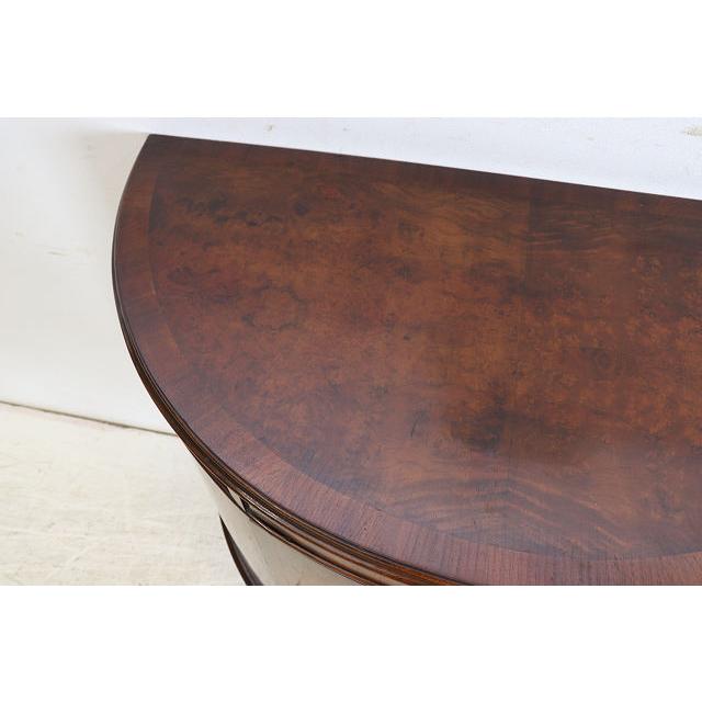 sb-1　1930年代イギリス製アンティーク　ビクトリアンスタイル　ウォルナット　ボウルクロウフット　ハーフムーン　サイドボード　収納家具 |  | 06