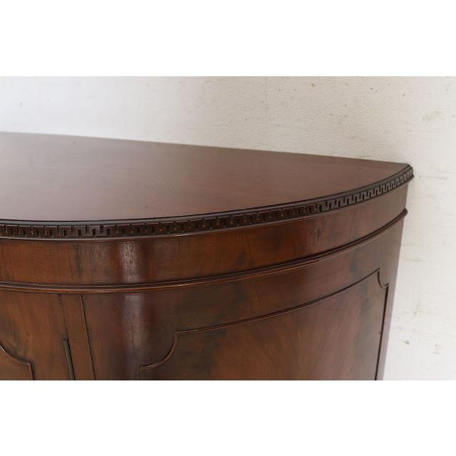 sb-3　1930年代イギリス製アンティーク ビクトリアン様式 ウォルナット ボウルクロウフット カブリオーレ ハーフムーン サイドボード 収納家具 店舗什器 |  | 12