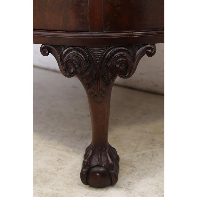 sb-3　1930年代イギリス製アンティーク ビクトリアン様式 ウォルナット ボウルクロウフット カブリオーレ ハーフムーン サイドボード 収納家具 店舗什器 |  | 16