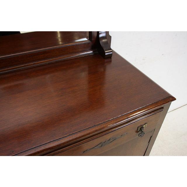 sb-9　1930年代イギリス製アンティーク　オーク　ミラーバック　サイドボード　バッフェ　リビング収納家具 |  | 11