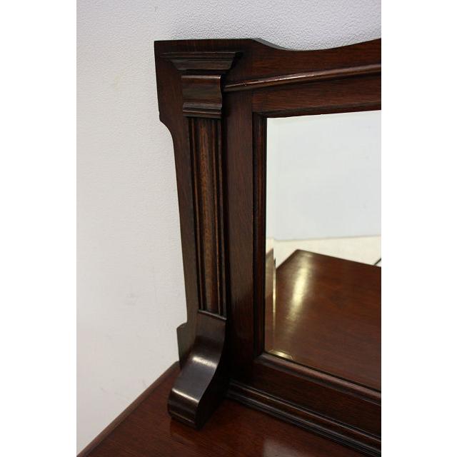 sb-9　1930年代イギリス製アンティーク　オーク　ミラーバック　サイドボード　バッフェ　リビング収納家具 |  | 08