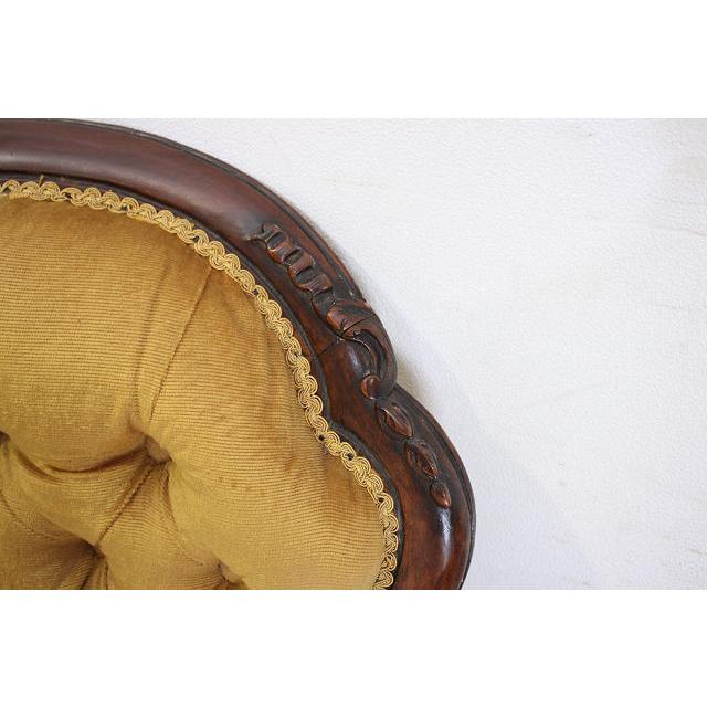 sf-1　1890年代イギリス製アンティーク　ビクトリアン　ウォルナット　ロココスタイル　ダブルエンディッド　ソファ |  | 11