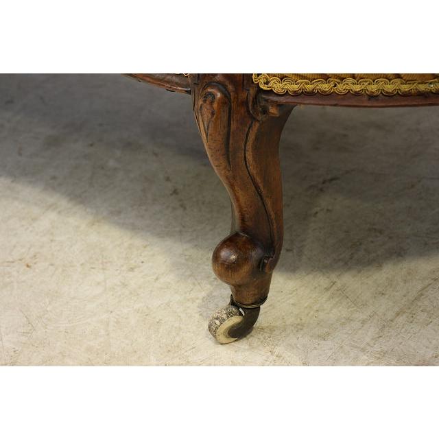 sf-1　1890年代イギリス製アンティーク　ビクトリアン　ウォルナット　ロココスタイル　ダブルエンディッド　ソファ |  | 17