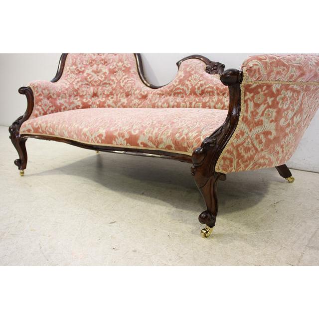 sf-5　1880年代 イギリス製 アンティーク　ビクトリアン　ウォルナット　カウチソファ |  | 16