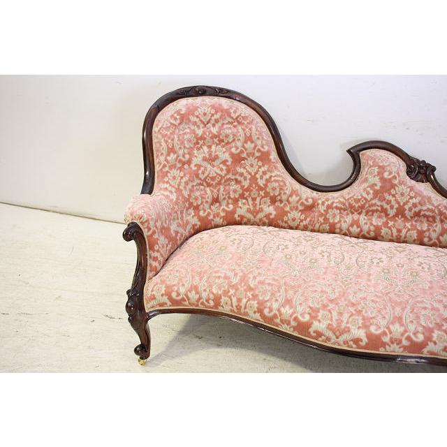 sf-5　1880年代 イギリス製 アンティーク　ビクトリアン　ウォルナット　カウチソファ |  | 05