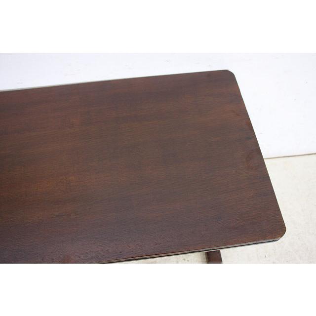 st-1　1930年代イギリス製アンティーク　オーク　ダブルカップレッグ　センターテーブル　ソファテーブル |  | 10