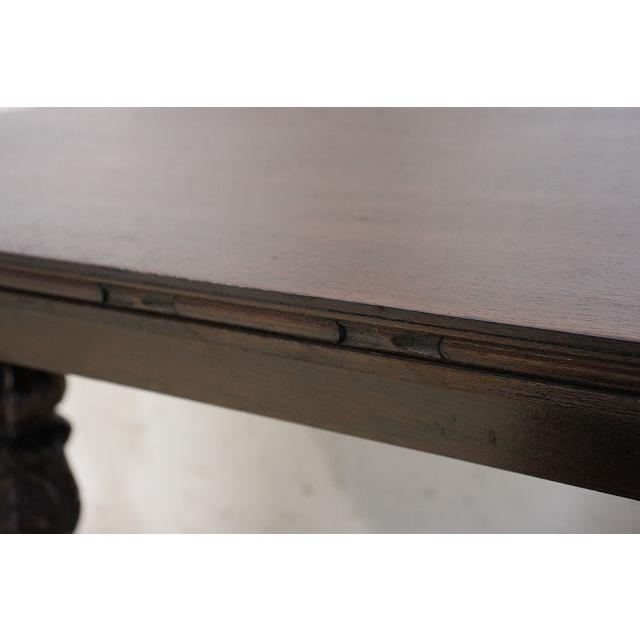 st-1　1930年代イギリス製アンティーク　オーク　ダブルカップレッグ　センターテーブル　ソファテーブル |  | 11