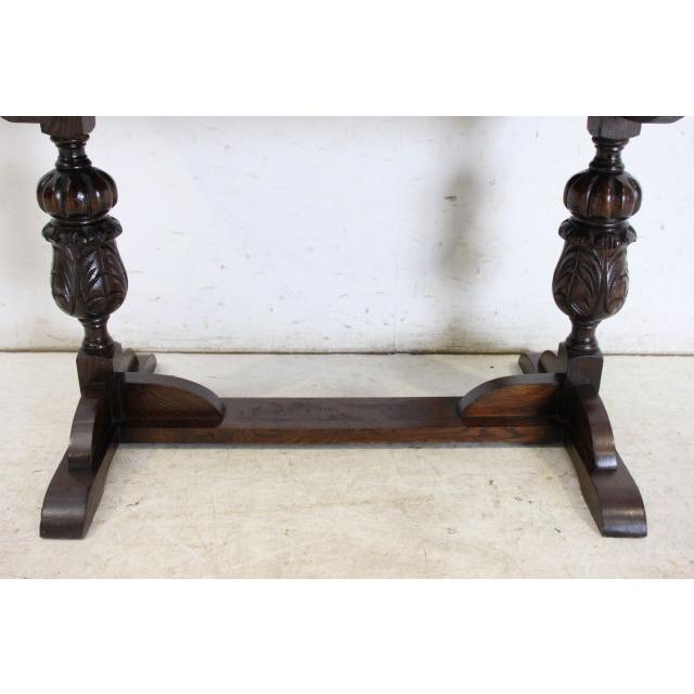 イギリスアンティーク　ソファテーブル st-1 1930年代イギリス製アンティーク オーク ダブルカップ