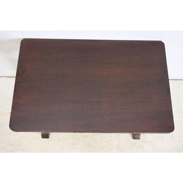 st-1　1930年代イギリス製アンティーク　オーク　ダブルカップレッグ　センターテーブル　ソファテーブル |  | 07