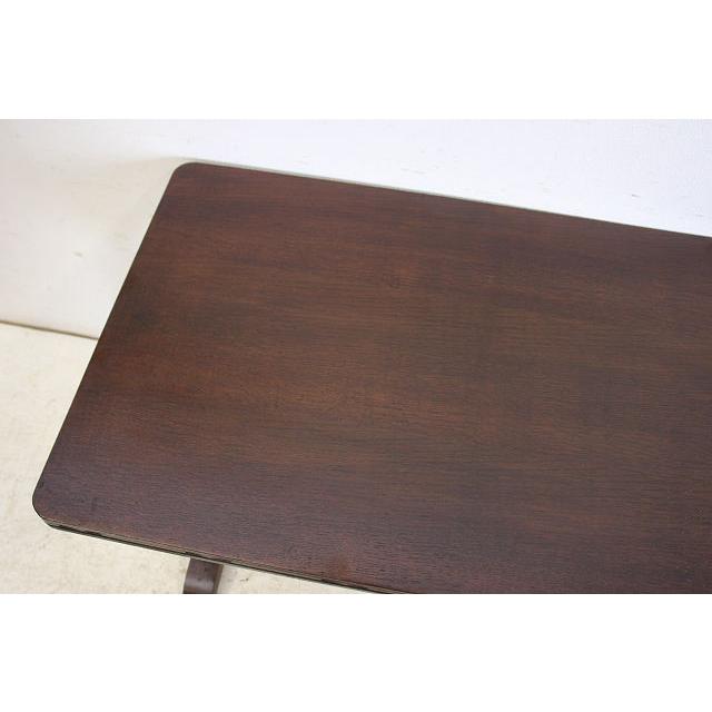 st-1　1930年代イギリス製アンティーク　オーク　ダブルカップレッグ　センターテーブル　ソファテーブル |  | 08