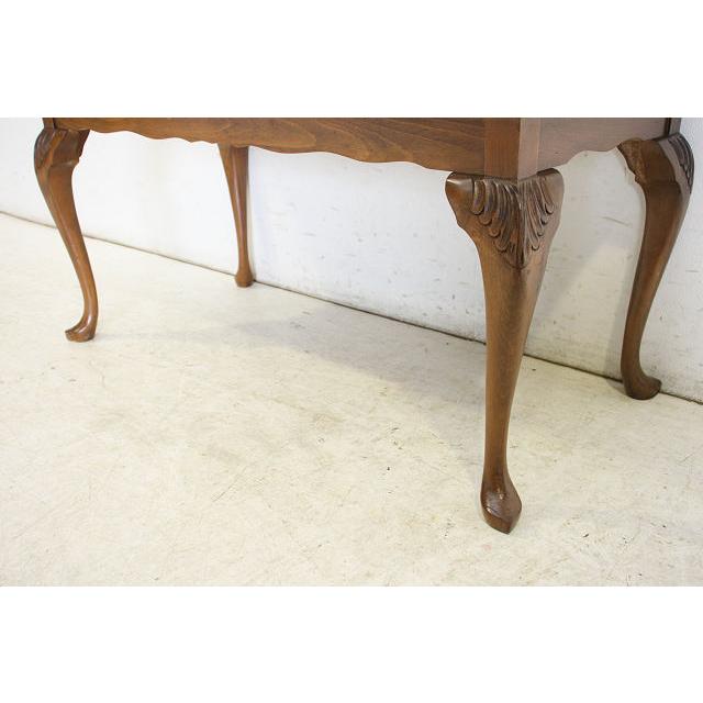 st-4　1960年代イギリス製ヴィンテージ　ウォルナット　ガラストップ　センターテーブル　ソファテーブル　ローテーブル |  | 14