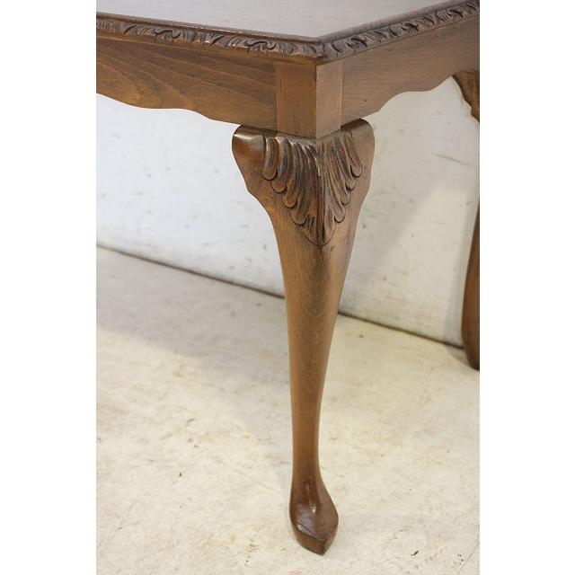 st-4　1960年代イギリス製ヴィンテージ　ウォルナット　ガラストップ　センターテーブル　ソファテーブル　ローテーブル |  | 15