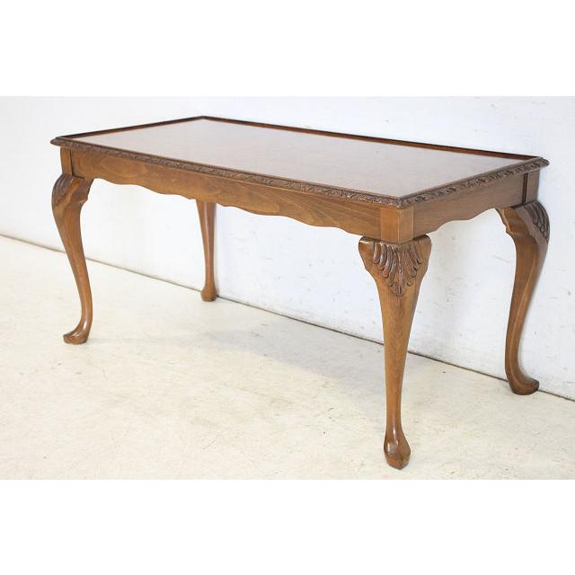 st-4　1960年代イギリス製ヴィンテージ　ウォルナット　ガラストップ　センターテーブル　ソファテーブル　ローテーブル |  | 04