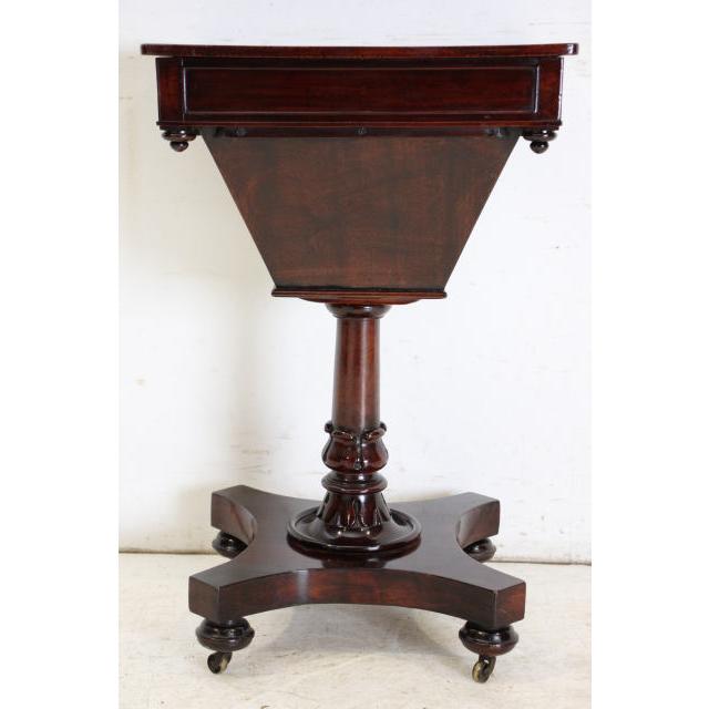 sx-3　1890年代 イギリス製 アンティーク　ビクトリアン　マホガニー　ソーイングボックス　裁縫箱 |  | 20