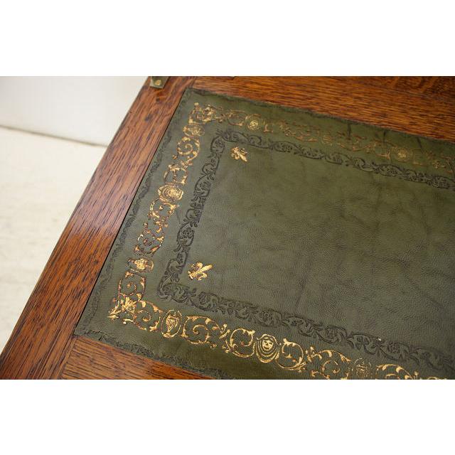 wd-12　1930年代 イギリス製 アンティーク　オーク　ビューローブックケース　本棚付き机　デスク |  | 16