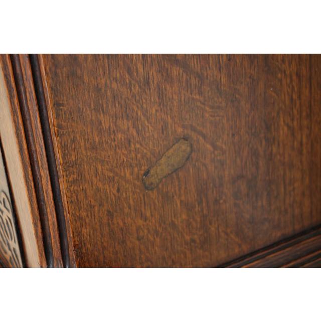 wd-12　1930年代 イギリス製 アンティーク　オーク　ビューローブックケース　本棚付き机　デスク |  | 20