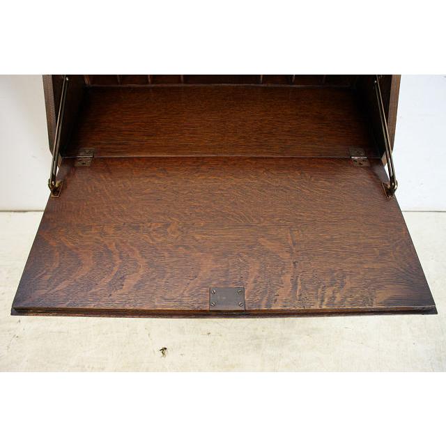 wd-18　1930年代 イギリス製 アンティーク　J.H.Stringer LTD　オーク　アールデコ　ライティングデスク　机　デスク |  | 11