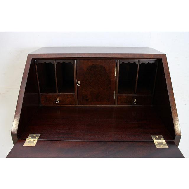 wd-20　1940年代 イギリス製 アンティーク　ウォルナット　エックスストレッチャー　ライティングデスク　机　デスク |  | 10