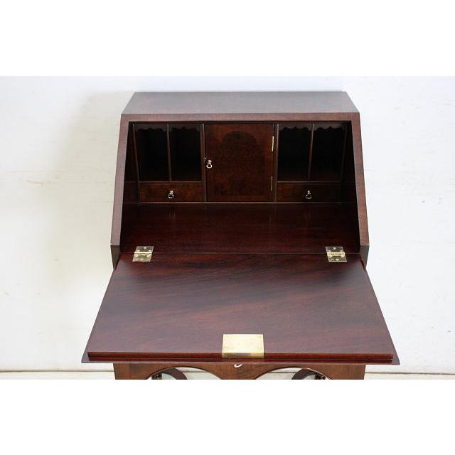 wd-20　1940年代 イギリス製 アンティーク　ウォルナット　エックスストレッチャー　ライティングデスク　机　デスク |  | 09