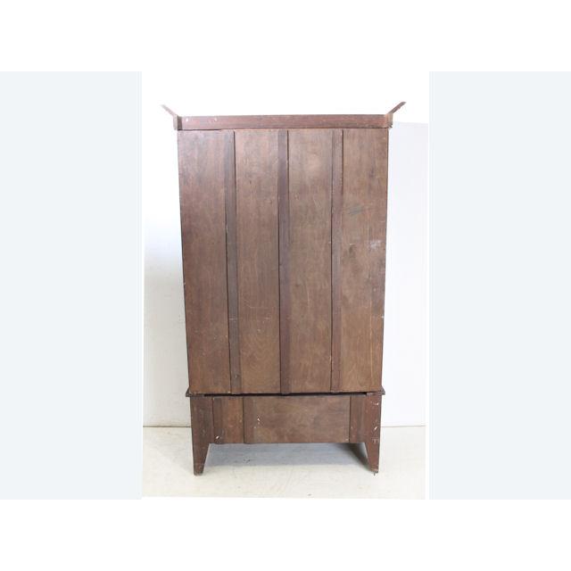 wr-11　1920年代イギリス製アンティーク オーク　ミラー付き　シングルドア　ワードローブ　洋服タンス |  | 10