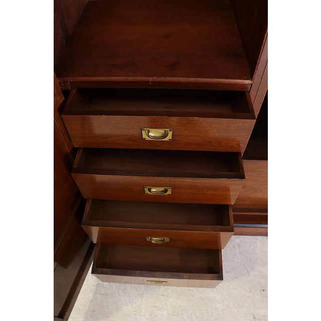 wr-6　1910年代 イギリス製アンティーク エルム アーツアンドクラフト ワードローブ クローゼット 衣装タンス 衣類収納 送料無料 |  | 10