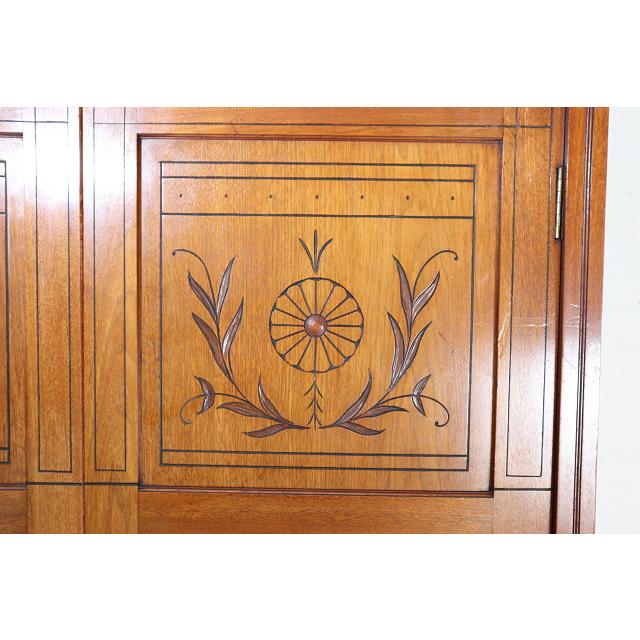 wr-6　1910年代 イギリス製アンティーク エルム アーツアンドクラフト ワードローブ クローゼット 衣装タンス 衣類収納 送料無料 |  | 14