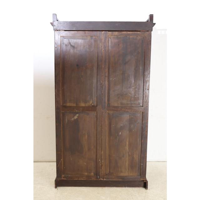 wr-6　1910年代 イギリス製アンティーク エルム アーツアンドクラフト ワードローブ クローゼット 衣装タンス 衣類収納 送料無料 |  | 20