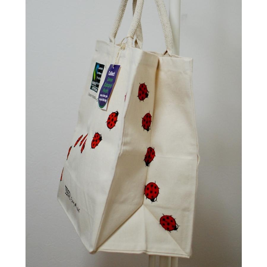 イギリス TESCO テスコ てんとう虫 エコバッグ 海外 おしゃれ