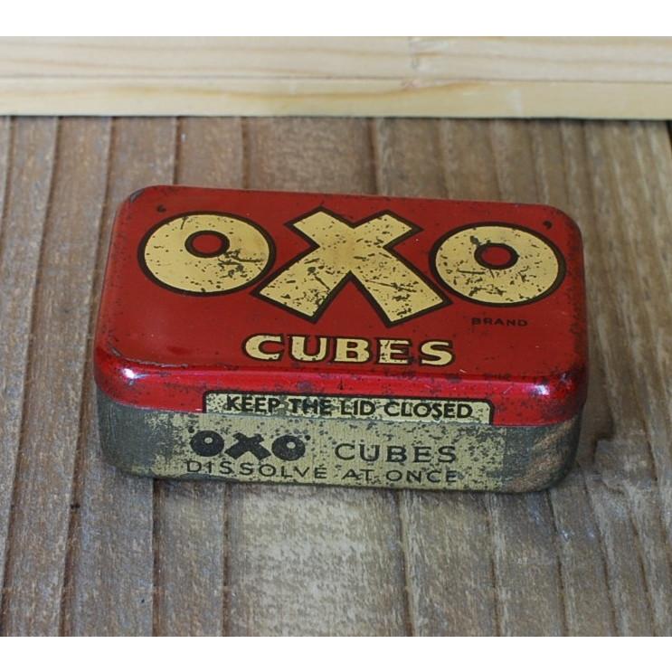 OXO（オクソー） オクソ缶 ヴィンテージ ブリキ 缶 TIN アンティーク