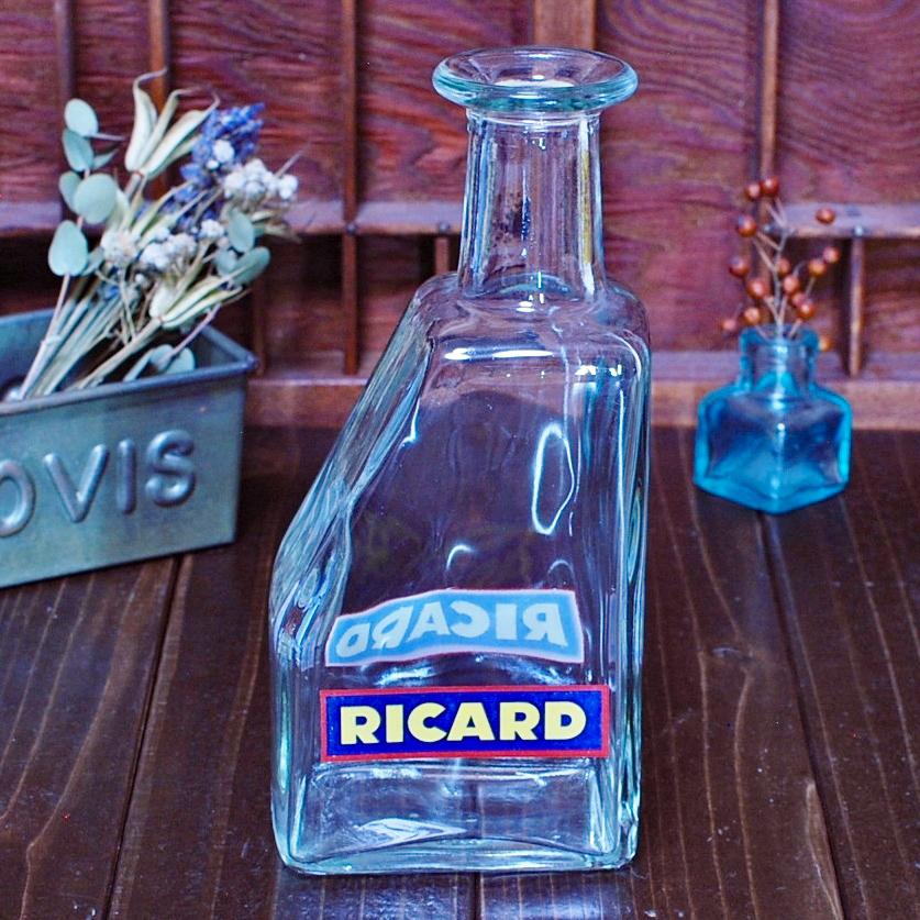 RICARD リカール ガラスボトル カラフェ 高さ19.8cm フランス