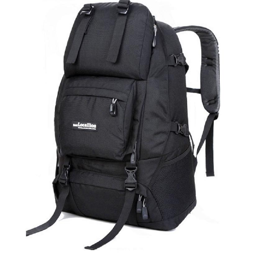 宅配】リュック 40L 全7色 ザックカバー付き 本格的 大容量 丈夫 頑丈