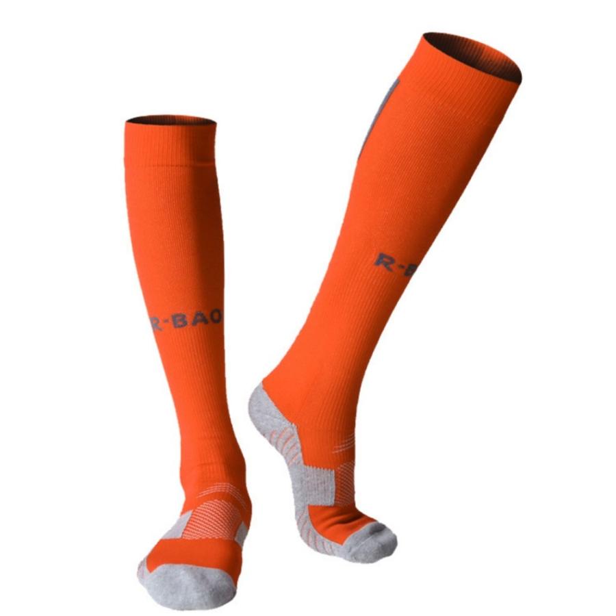 サッカーソックス 全8色 24-26cm ハイソックス 圧 通気性 防臭