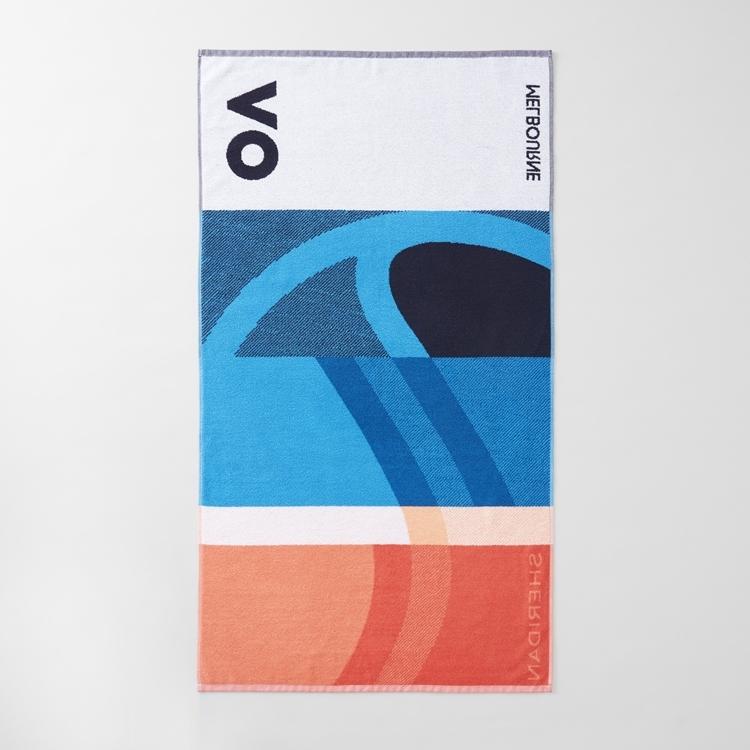 Sheridan シェリダン 全豪オープン 21年 プレイヤータオル ネイビー ブルー 70 130cm テニス 公式タオル タオル スポーツタオル 海外ブランド ブランド Aus Open21 Player Sheridan シェリダン 通販 Yahoo ショッピング