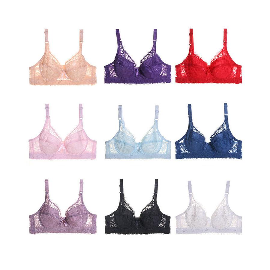 送料無料 22福袋 レディース福袋 ブラとショーツの上下セット５点 エレガント可愛いレース ４段４列ホック ノンワイヤー ２種類 正規店