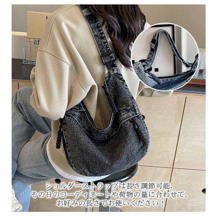 デニムバッグ トートバッグ ショルダーバッグ 2way 斜めがけバッグ 鞄
