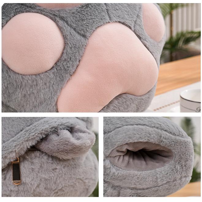 3in1 ブランケット 抱き枕 ぬいぐるみ ハンドワーム 毛布 クッション