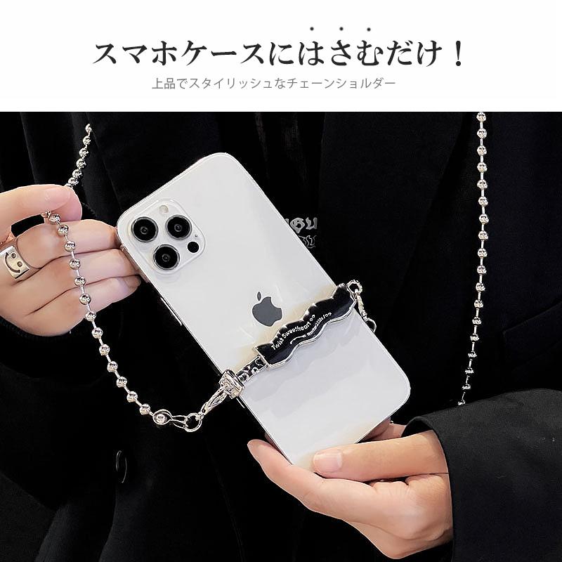 韓国デザイン ミンクファー チェーンショルダー iphone スマホ org.jpg